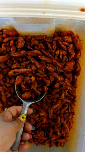 พริกทอดกรอบ ดั้งเดิม เกรดAAA  พร้อมส่ง ไม่ขม ไม่หืน  พริกทอด พริกรสดั้งเดิม พริกกรอบ ขนมปีใหม่ ของฝาก