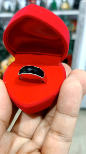 แหวนเงินแท้นิลแท้เงินแท้ 92.5%