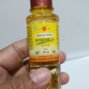 Cap Lang Minyak Sereh Sitronela 60 mL / Anti Nyamuk / Minyak Perut Kembung Halal / Minyak Kayu Putih / NAHISA1