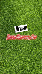 Finger support Deker Jari Elastis Hitam Polos Avo