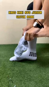 Kaos Kaki Bola Futsal Anti Slip Anak Panjang Sebetis Avo R9 Junior