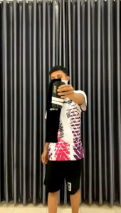 Satu Set Kaos Kaki Sambung Deker Lakop Embos Pelindung Tulang Kering & Bawahan Antilslip Avo