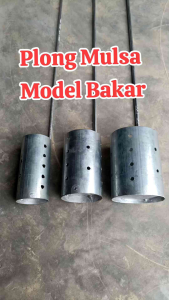 Plong Mulsa Plong Bakar Alat Cemplong Pelubang Plastik Mulsa lebar Lubang 7.2 cm
