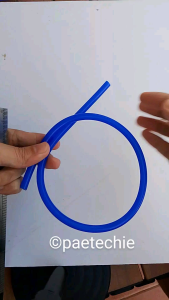 50cm Half Meter 3mm 4mm 6mm Inside Diameter Vacuum Hose Car Motorcycle Blue Silicone Rubber Hoses