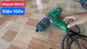 Bulong Hitachi - hàng bãi Nhật dùng điện 100 Volt đầu 3/4inch