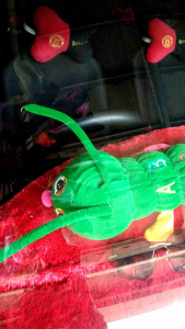 BONEKA ULIL ULAT JUMBO PANJANG 95 CM MAINAN HIASAN AKSESORIS DASHBOARD KACA MOBIL KARAKTER TERLARIS