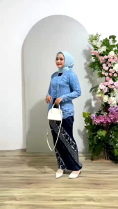 Terbaru stelan kebaya kutu baru tangan panjang kebaya modern kebaya pesta wisuda modern