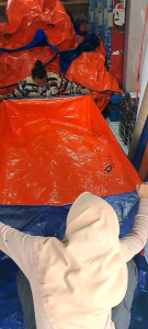 TERPAL KOLAM IKAN A5 uk. 2 m x 1 m x 50cm