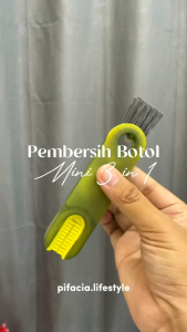 Sikat Cuci tutup Botol motivasi botol susu bayi 3in1 Bentuk Wortel RF