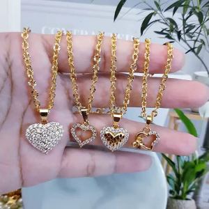 Xuping Kalung Liontin Love Rantai Nuri Xds129b