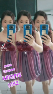 Dress velvet mini