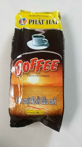 Cà Phê Phát Hải – Ground Coffee Rang Xay Đậm Đà Pha Phin Thơm Ngon 500g