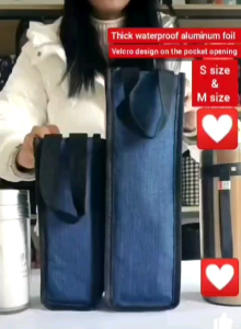 ❤️24HR发货❤️ Large Capacity  Insulated Bottle Bag Three-layer lnsulation Material