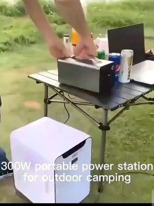 🔥🔥🔥[SOULOR] Outdoor Power Station 220v/300w /90000mah With 60W Solar Panel Large Capacity Battery/Power Charger /Local Ship