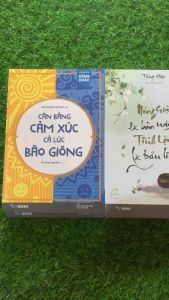 Sách - Combo 2 cuốn Cân bằng cảm xúc cả lúc bão giông + Nóng giận là bản năng im lặng là trí tuệ