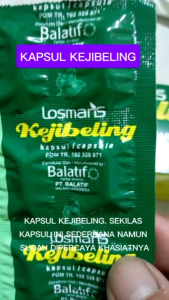 Herbal. Kapsul Kejibeling penghancur batu urin pelancar kencing TEH KEJIBELING