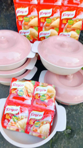 Azahra promo hemat varian 60 pcs Royco bumbu penyedap rasa ayam dan rasa sapi kemasan 8 gram + mangkok 8 inch