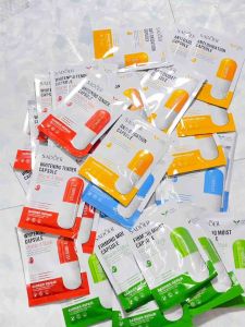 100 Mặt nạ VITAMIN SADOER trẻ hoa da giảm lao hóa dưỡng ẩm cấp nước và Vitamin dưỡng chất giảm mụn giảm thâm trắng da thu nhỏ lỗ chân lông đẹp da