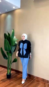 Kemeja Buffy Pita Atasan Wanita Terbaru