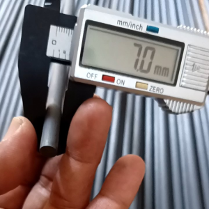 Bawahan joran carbon solid P 65 cm 75 cm 81 cm diameter 7 mm top 6 mm