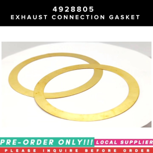 4928805 GASKET EXHAUST OUTLET CONNECTION [MUST INQUIRE 1ST PRE-ORDER ONLY!!! LOCAL SUPPLIER WARRANTY] FOR CUMMINS 4B 6B ISB ISBE