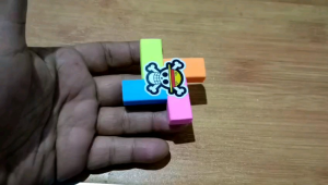 Mainan Viral!! Gangsing Spinner Penghapus Eraser Mainan DIY