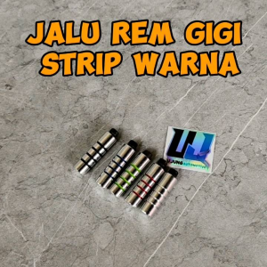 Jalu Rem / Gigi Strip Warna Congkelan Rem & Gigi Underbone Universal CNC
