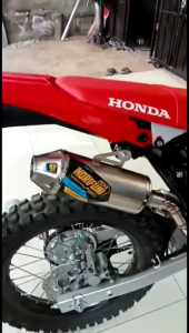 Knalpot CRF KLX Norifumi Rocket4 Competition Dtracker & WR155