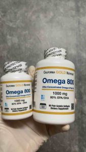 [Mỹ ] Viên Dầu cá Omega 800 Pharmaceutical Grade Fish Oil California Gold Nutrition  30 viên