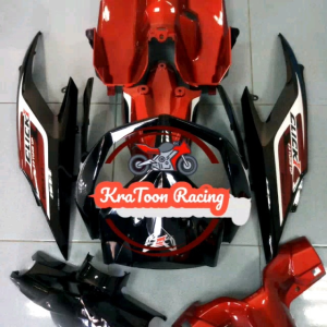 ชุดสี Click 110i (หน้ากากหลังรุ่นแรก) มีทั้งหมด7ชิ้น พร้อมติดลาย