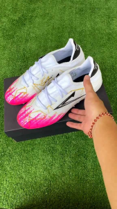 Sepatu Bola Alpha G Dewasa Putih Pink 38-43 ( Free Kaoskaki )