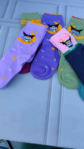 6 Pasang Kaos kaki anak prerempuan cewek motif kuromii tebal nyaman Fashion