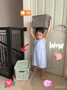 Keranjang serbaguna Happy 16L(1pc)