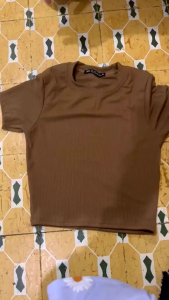 Basic Cotton Knitted Top for Women