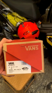 Sepatu Pria Wanita - Sneakers Casual Sketch Auth entc Merah Red Chilli White Classic