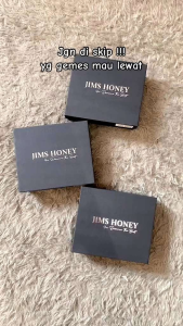 Jims Honey - Mandy Wallet - Dompet Lipat Kancing - Dompet Wanita Terbaru (Free Box)