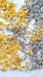 KODOKAN 2 LUBANG 6 GRAM ISI 100 PCS WARNA GOLD SILVER STOPPER KLEP KODOKAN