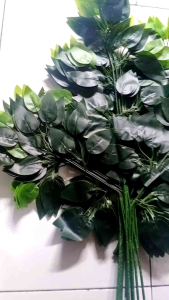 COD 1 LUSIN DAUN BERINGIN ARTIFICIAL DEKORASI- BAHAN LATEX