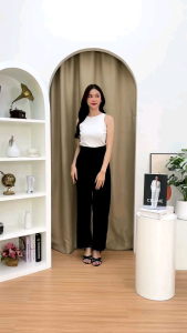 กางเกง CORAGE ผู้หญิง 5 สี (รูปแบบ 2 ข้าง) กางเกงทำงาน ผญ กางเกงทำงานผู้หญิง กางเกงหน้าเวียบบวน กางเกงไม่ทำงาน ผู้หญิง กางเกงขายาว ผู้หญิง กางเกงรูปแบบ กางเกงใส่ทำงาน กางเกงขากระบอกกลาง ผู้หญิง