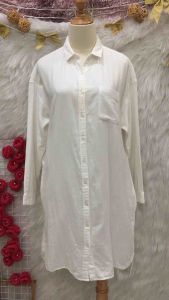 Đầm Sơ Mi Phom Suông 2 hand Nhật- Size L(#Đ304)