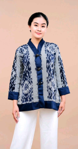 Naladhipa Baju Tenun (Elsa Blouse Tenun) Blouse Tenun Ethnic Blouse Tenun Premium