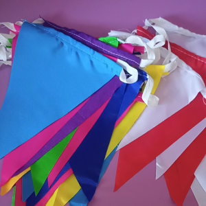 Bendera Segitiga Renteng Hias Bunting Flag