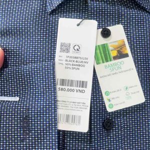 (1P2038)Áo sơ mi viettien dài tay (regular )fom rộng