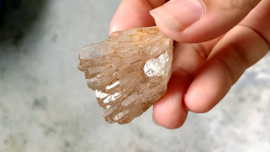 Smoky quartz | สโมคกี้ ควอตซ์ ผลึก สีน้ำตาล ใส #SmQ20 หินธรรมชาติ