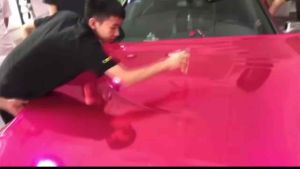 Pearl pink elecroplating Chrome vinyl sticker - decal cutting -wording-graphic- pattern-die cut- cricut -silhouette