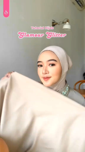 Jilbab Segi Empat Glamour: Nur Sinar Azara & Sinar Humaira