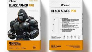 iMoke 9H Black Armor Pro Impact Screen Protector For Samsung Galaxy A56/A55/A54/A36/A52/A51