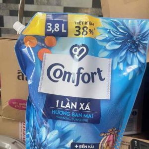 Nước Xả Vải Comfort Chăm Sóc Chuyên Sâu Túi 3.7L hàng mới
