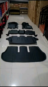 Karpet 5D All New Fortuner Carbon + Bagasi karpet interior karpet mobil