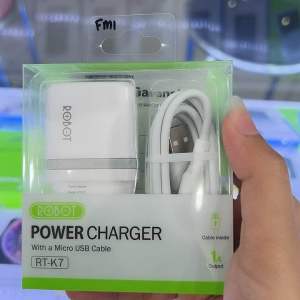 Charger Robot RT-K7 Quick Charger 5V/1A Garansi Resmi